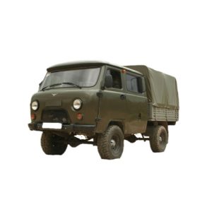 Тент на УАЗ 39094 старого образца, размер 2,13 х 1,91 х 1,07 м